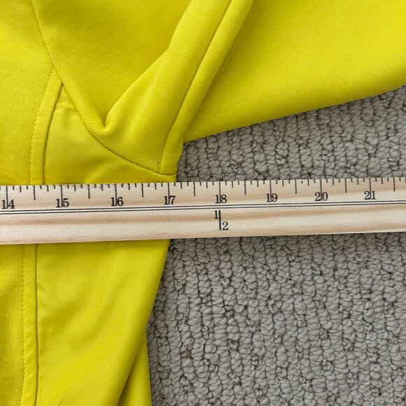 Lauren Ralph Lauren Active Ladies Yellow Zip Track Jacket Logo XS Lightweight - Picture 8 of 9